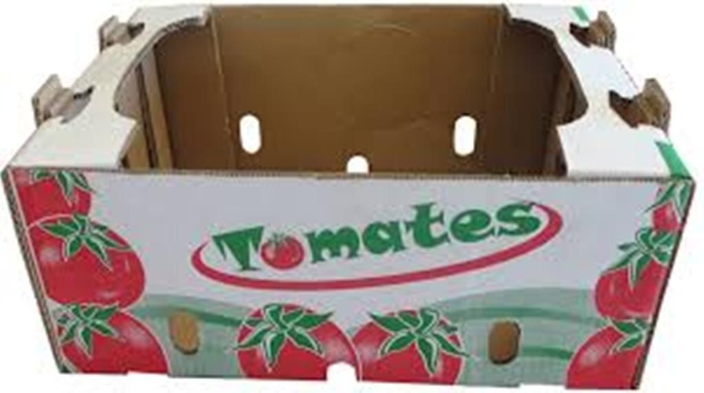 caja de cartón para toomates