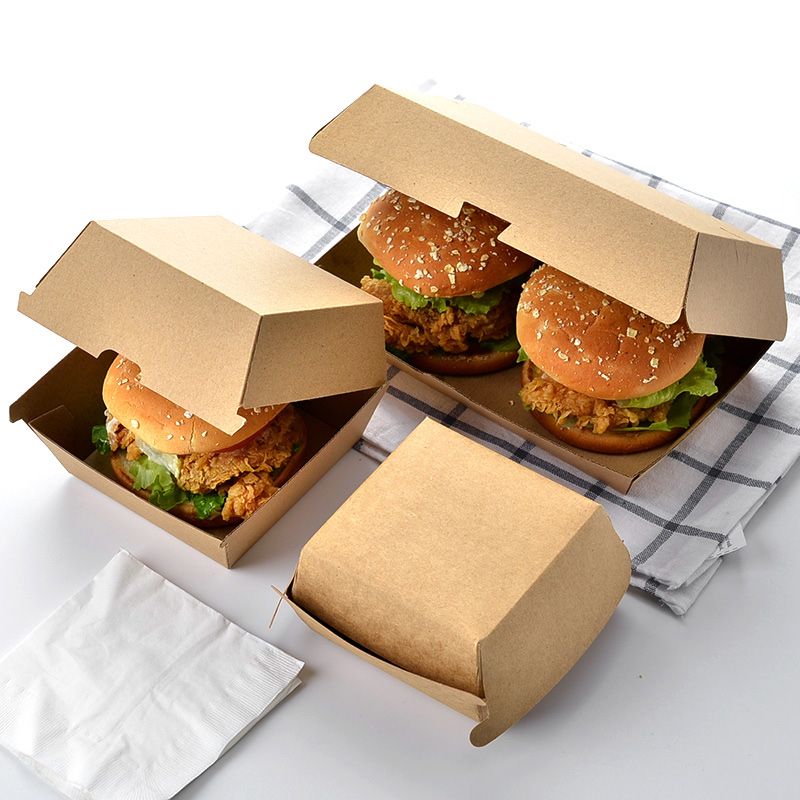caja para hamburguesas 
