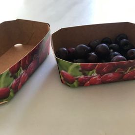 Cajas para fresa o cereza 