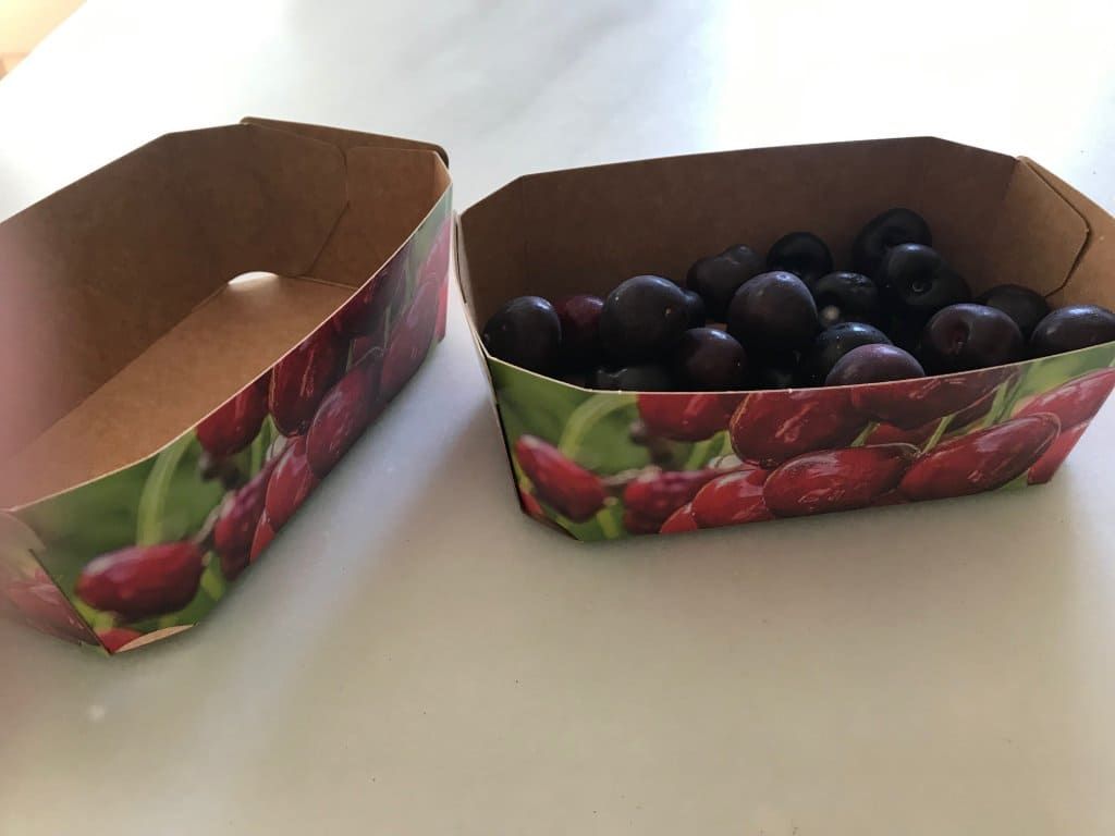 Cajas para fresa o cereza 